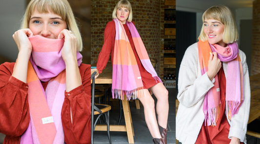 Which Winter Scarves Keep Women Warm Without the bulk?