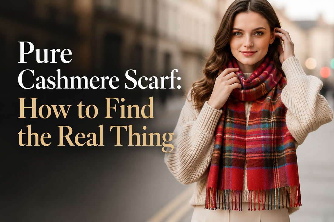 Pure Cashmere Scarf: How to Find the Real Thing