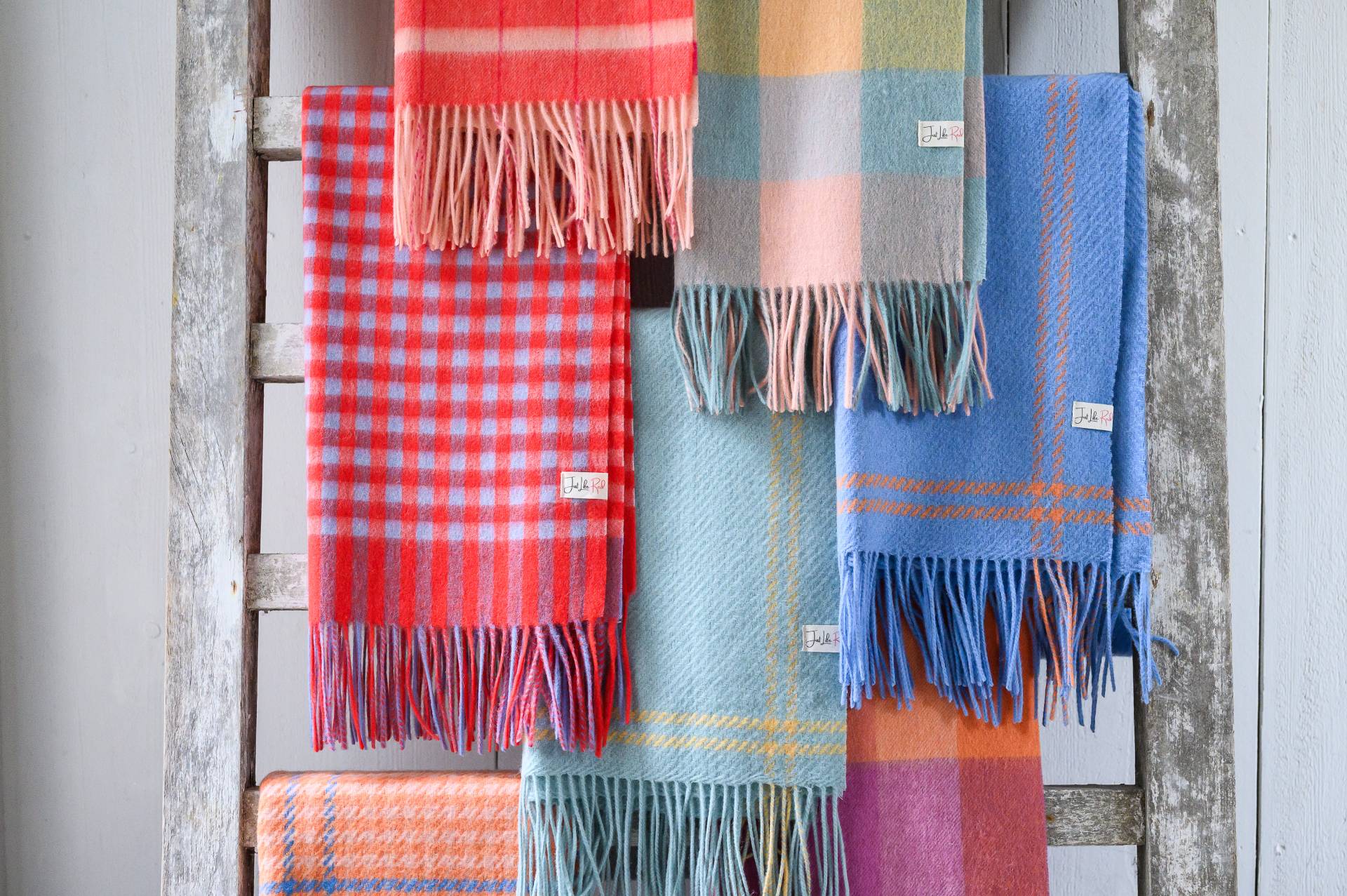 Lambswool All Pattern Scarves UK
